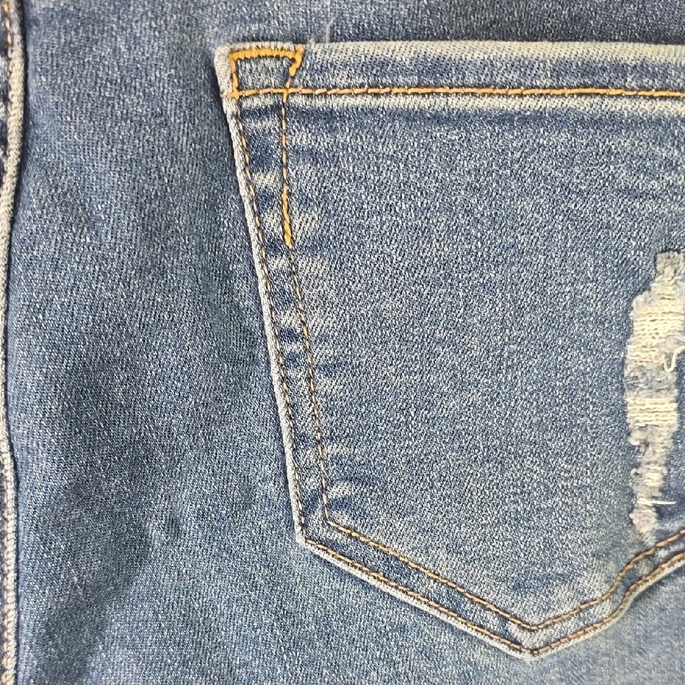 Buffalo David Bitton Jeans Womens Size 2 Blue Distressed Embellished Details - Picture 9 of 16